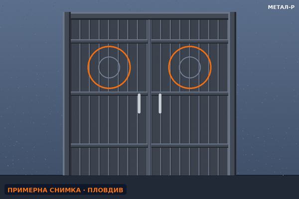 Автоматична плъзгаща врата